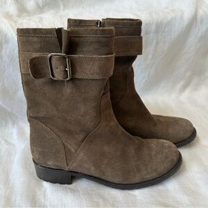 Garnet Hill Suede Boots